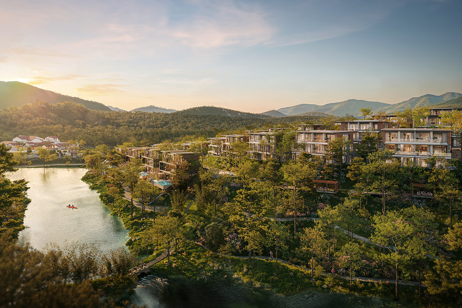 Lakeside Residences: Cảnh quan đa tầng kiến tạo chất sống khác biệt bên hồ